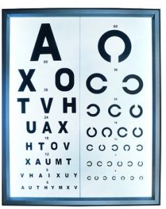 3 Meter LED Vision Chart For Clinic, Eye Sight Check Up, Hospital