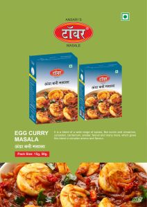 Common Egg Curry Masala, Packaging Type : Paper Box