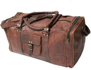 Buffalo Leather Travel Bag