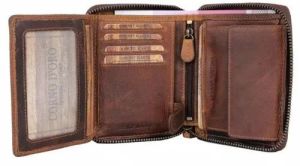 Mens Designer Leather Wallet