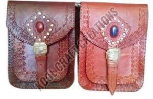 Goat Leather Handmade Purse