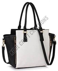 Plain Ladies Soft Leather Handbag For Office