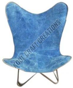 Leather Designer Butterfly Chair