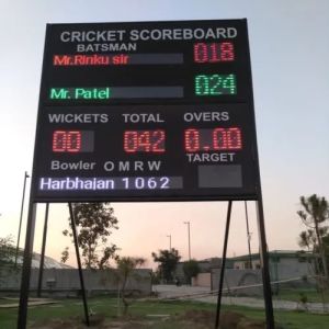 LED Cricket Scoreboard, Shape : Rectangular