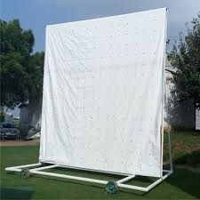 Cotton Plain Cricket Side Screen, Opening Style : Folding