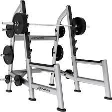 Polished Mild Steel Squat Rack For Gym