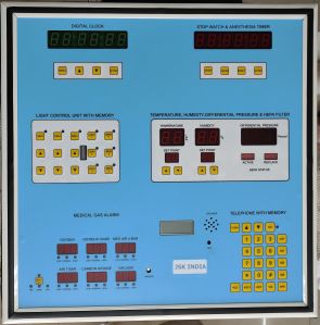 Amkete Technologies Mild Steel Surgeon Control Panel, Power Source : Electric