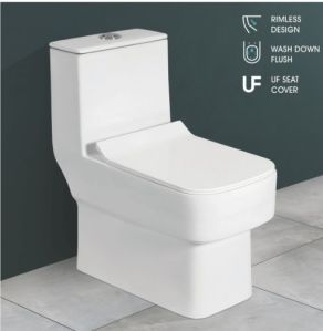 650mmX360mmX710mm One Piece Closet Toilet