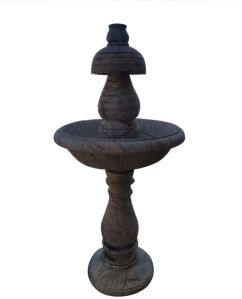 5 Feet Black Marble Fountain