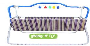 Swing N Fly B-S14 Blue Baby Cradle