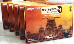 Aalayam Sambrani Cup (12 Pcs Pack)