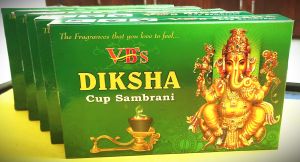 Diksha Sambrani Cup (12 Pcs Pack)