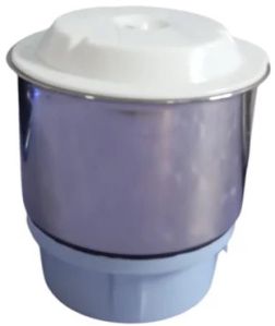 2 Teeth Mixer Grinder Chutney Jar, Container Material : Stainless Steel