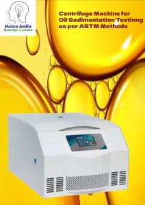 Haico Automatic Oil Test Centrifuge, Color : Light White For Laboratory