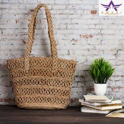 Natural Jute Tote Bag