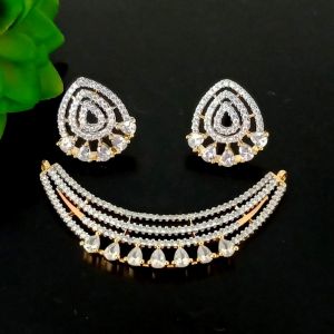 Cubic Zirconia Mangalsutra Set