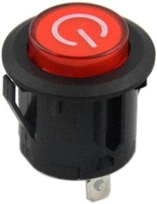 3 Pin LED Push Button For Toy Cars