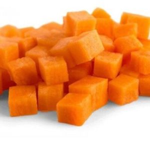 Frozen Carrot Dices