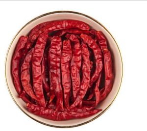 Wrinkled Red Dry Chilli