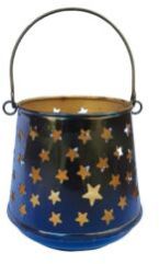 Antique Metal Lantern And Hanging Tealight Holder For Home Decor