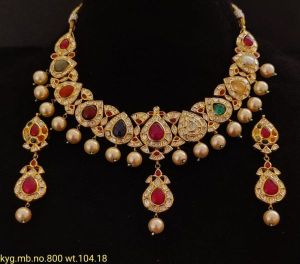 Kundan Necklace Set