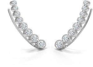 Circles Diamond Ear Cuffs