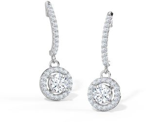 Debbie Bling Solitaire Drop Earrings