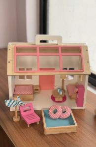 POP’s Pool Side Villa - Mini Doll House Kids Toys