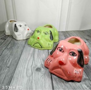 Animal Shape Pot  Lazy Dog