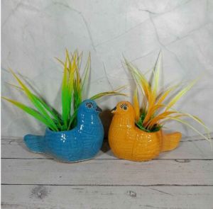Animal Shape Pot  Pigeon Pot