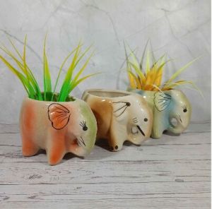 Animal Shape Pot  Spray Turn Trunk Elephent