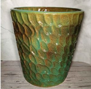 Big Outdoor Pots  Xll Zik Zak Pot