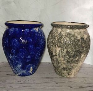 Big Outdoor Pots  Xxl Bubble Zik Zak Kulhad