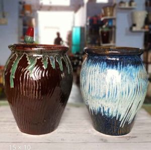 Big Outdoor Pots  Xxl Flue Zik Zak Kulhad