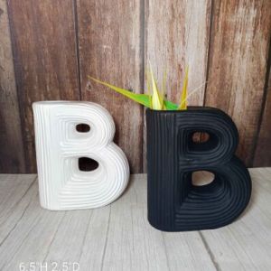 Decor Vase  B Word Vase