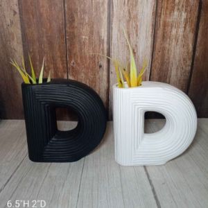Decor Vase  D Word Vase