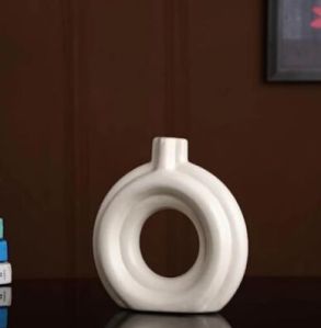 Decor Vase  Desighner Glossy Circle Vase Small