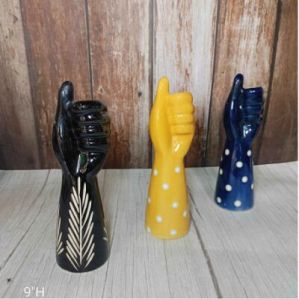 Decor Vase  Hand D&AMP;eacute;cor Showpiece