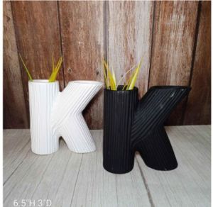 Decor Vase  K Word Vase