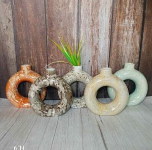 Decor Transfer Donut Vase Small