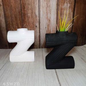 Decor Vase  Z Word Vase