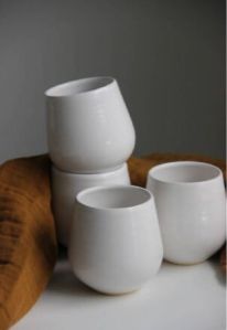 Only White Pots  White Lutiya Pot