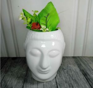 Statue &AMP;AMP; Unique Pots  Shoulder Buddha