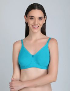 Non Paded Bra In Sky Blue Colour