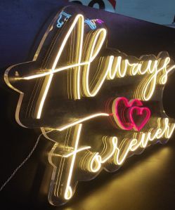 Always Forever Neon Sign