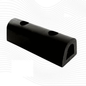 Rubber Dock Bumper, Color : Black For Vehicle