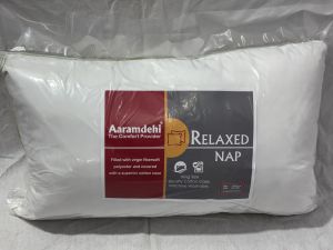 Relaxed Nap Plain Cotton Pillow