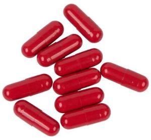 Size 0 Red Empty HPMC Capsules