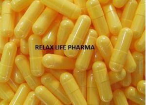 Yellow Empty Hard Gelatin Capsules For Pharmaceuticals