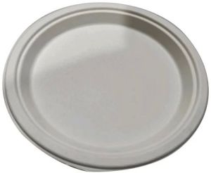 10 Inch Sugarcane Bagasse Round Plate